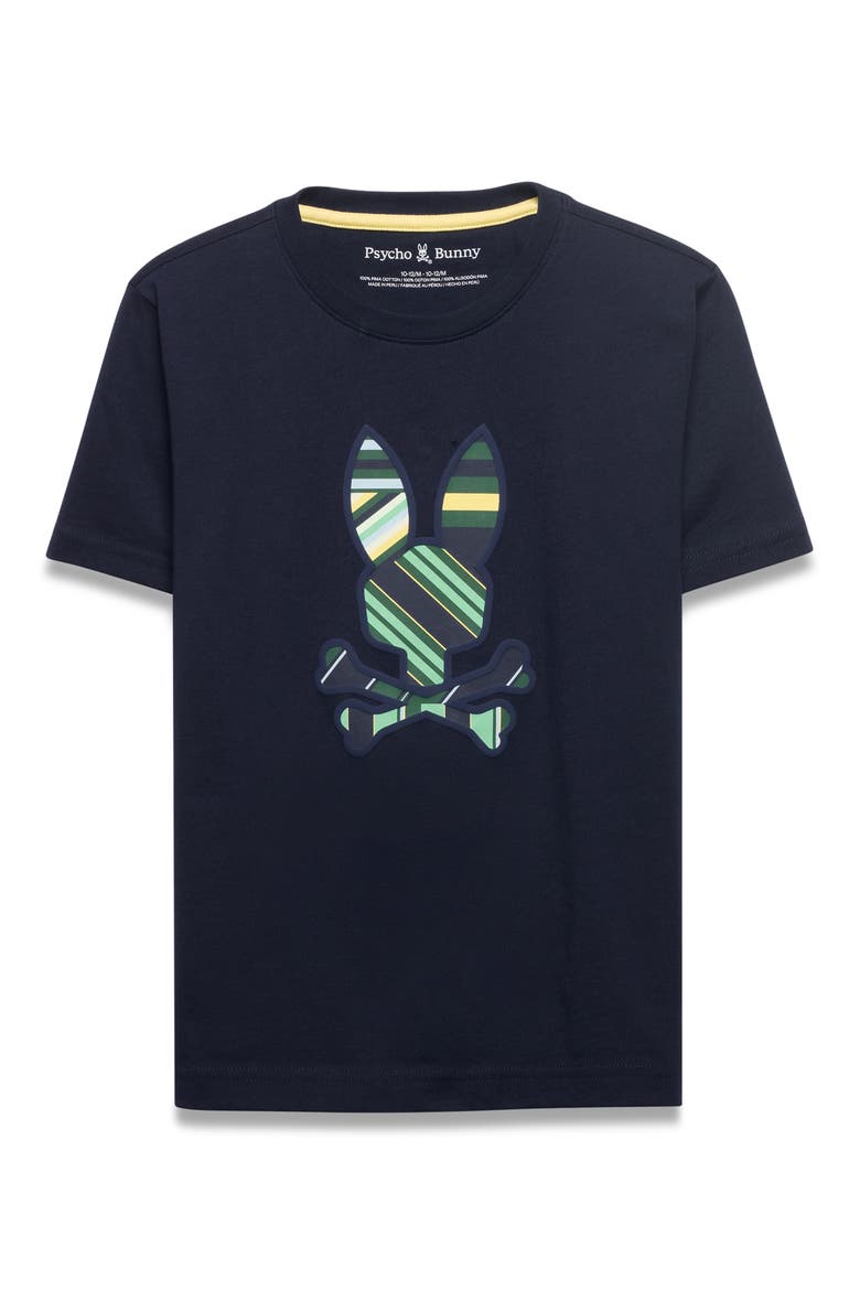 Kids' Drew Graphic Tee, Main, color, BARITONE BLUE