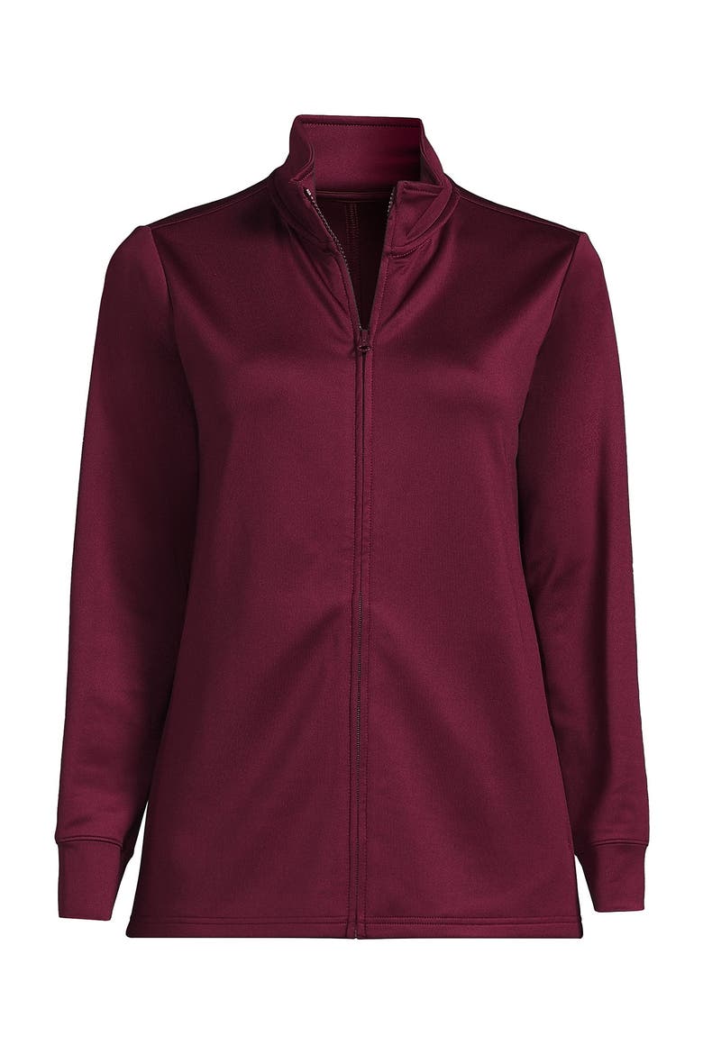 Active Performance Full Zip Jacket, Alternate, color, Burgundy