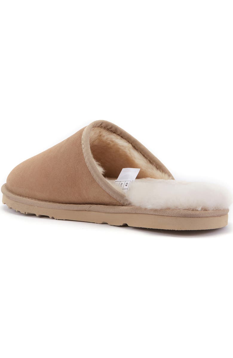 Australia Luxe Collective Mool Genuine Shearling Lined Slipper, Alternate, color, Sand