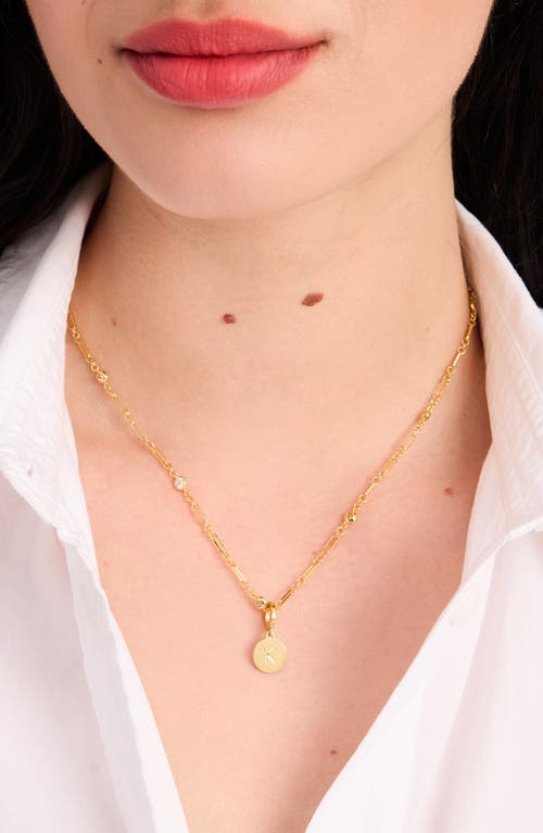 Kate Spade New York Mini L Charm In Gold