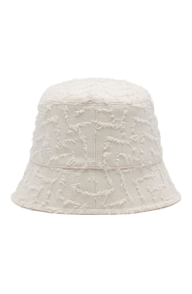 Lanvin HERRINGBONE MOTIF LANVIN BUCKET HAT, Alternate, color,
