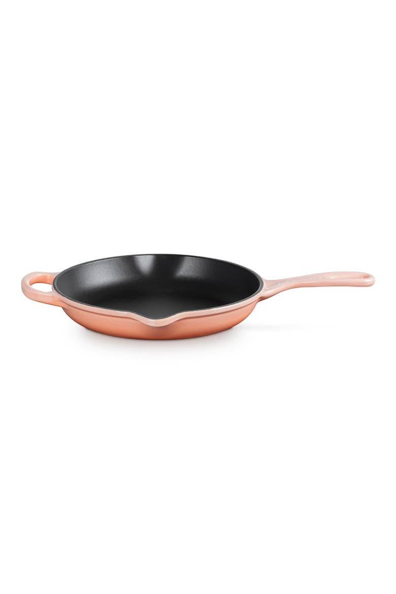 Signature 9-Inch Enamel Cast Iron Skillet, Main, color, PECHE