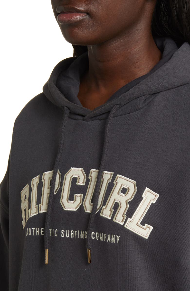 Rip Curl Varsity Appliqué Hoodie, Alternate, color, 