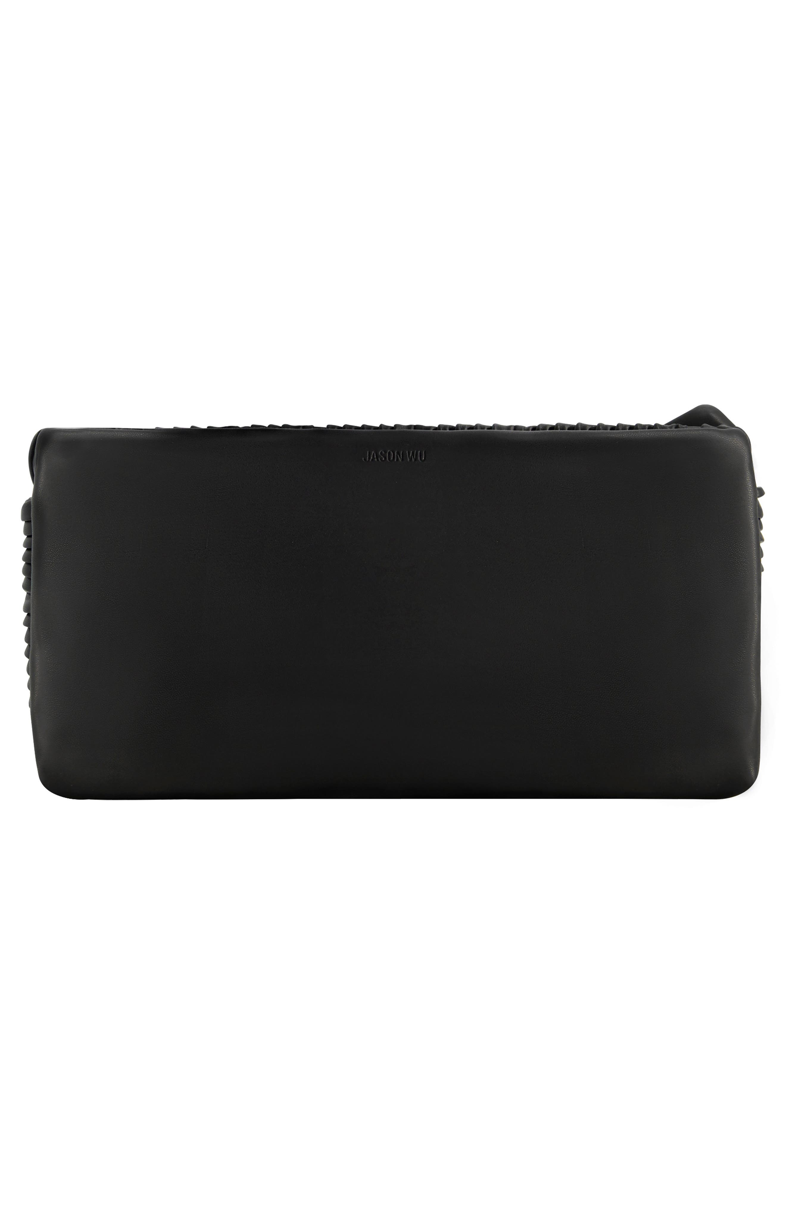 JASON WU Corrie Pleated Clutch, Alternate, color, 