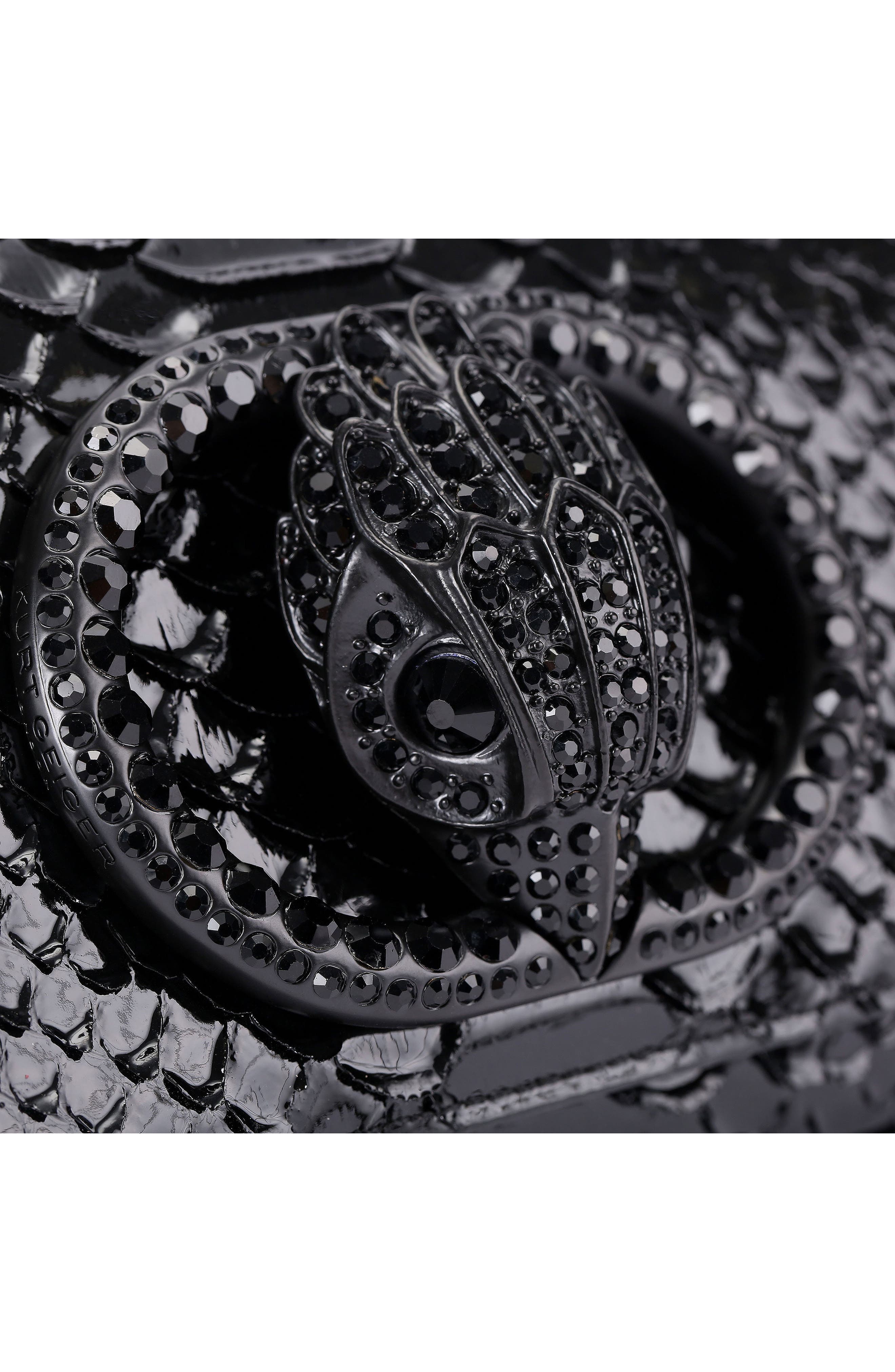 Kurt Geiger London Chelsea Long Clutch, Alternate, color, Black