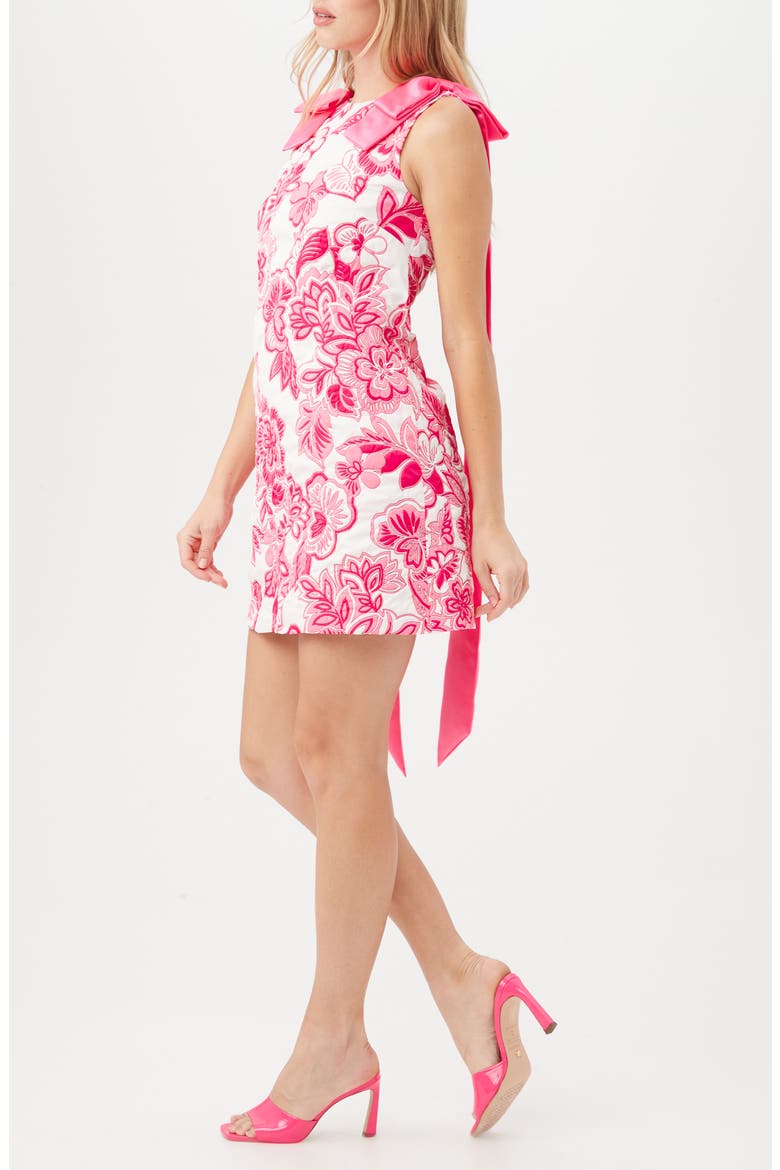 Priscilla 2 Shift Minidress, Alternate, color, PINK MULTI