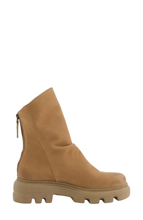 Paul Green Crosby Lug Sole Bootie In Brown