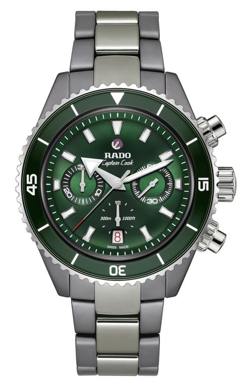 Rado Captain Cook Chronograph, 43mm
