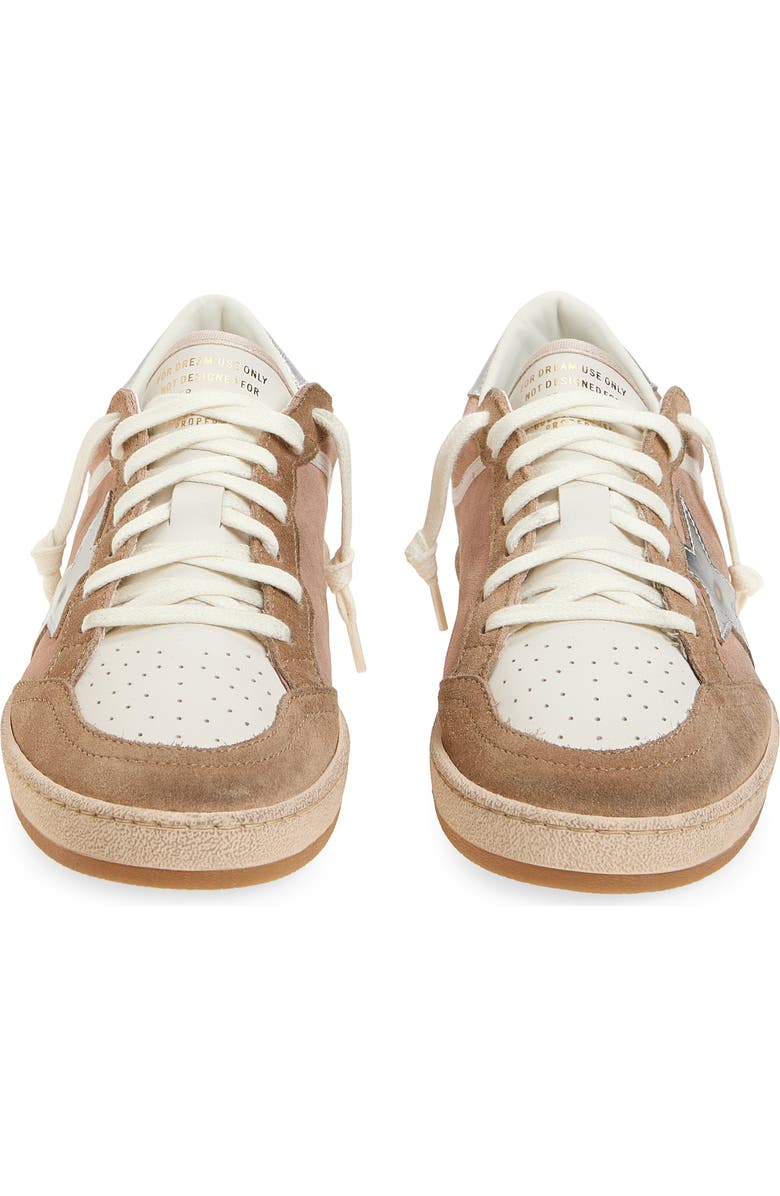 Golden Goose Ball Star Low Top Sneaker, Alternate, color, Pink/ Warm Beige/ Cream