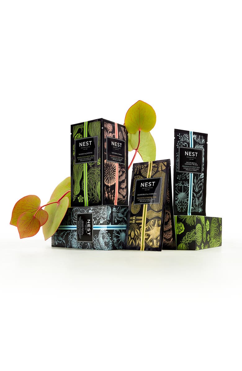 NEST New York Ginger & Neroli Scented Body Wipes, Alternate, color, 