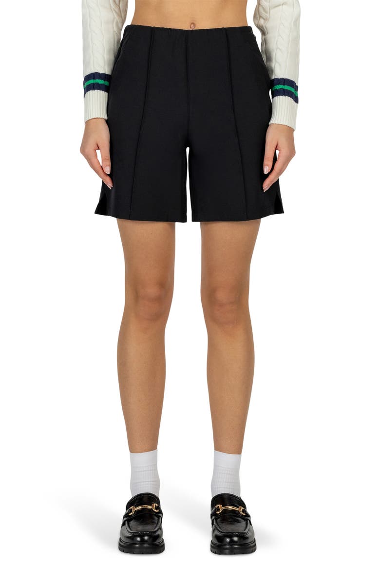 Birdie Performance Shorts, Main, color, BLACK