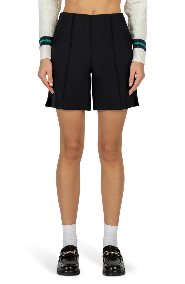 Golf Linx 18 Birdie Performance Shorts, Main, color, Black