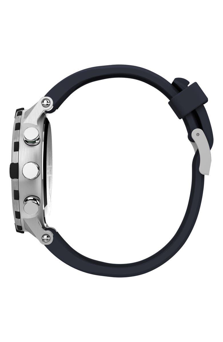 Timex<sup>®</sup> Expedition Tide Temp Compass Silicone Strap Watch, 45mm, Alternate, color, 