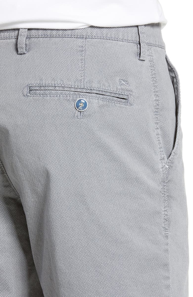 Brax Regular Fit Belleville Diamond Weave Bermuda Shorts, Alternate, color, 