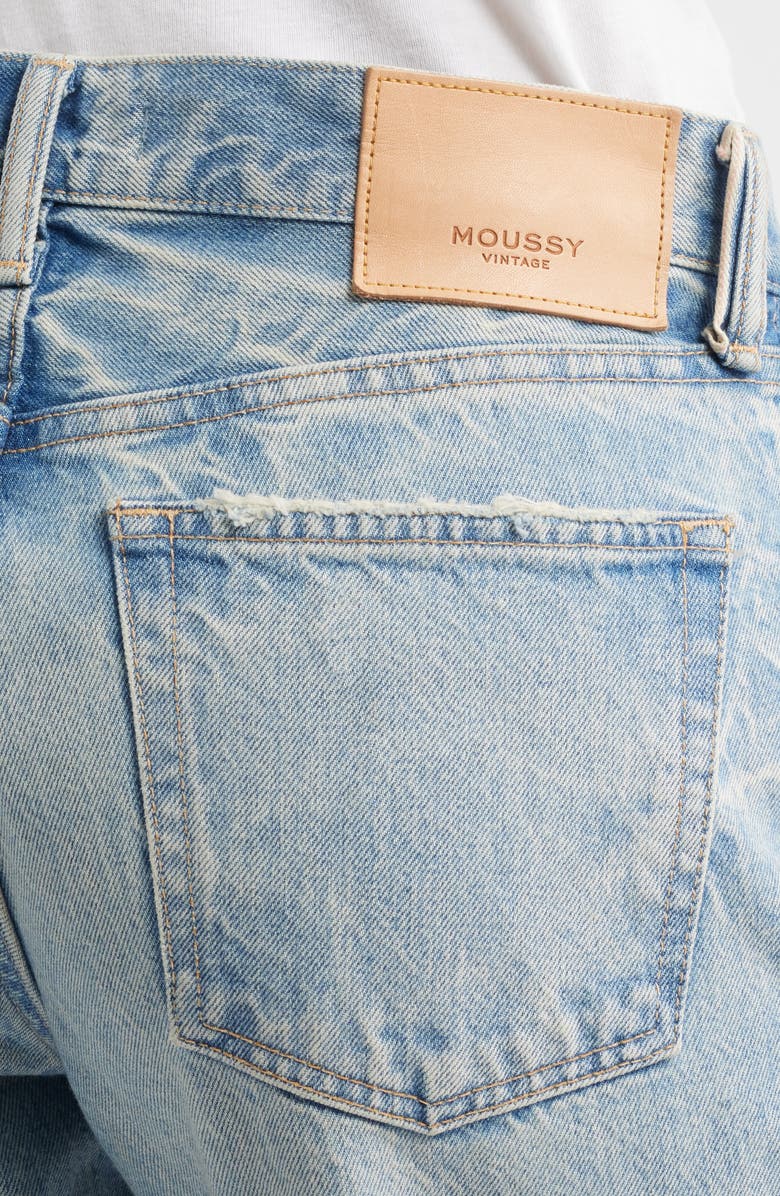 MOUSSY VINTAGE Wildwood Ankle Straight Leg Jeans, Alternate, color, Light Blue