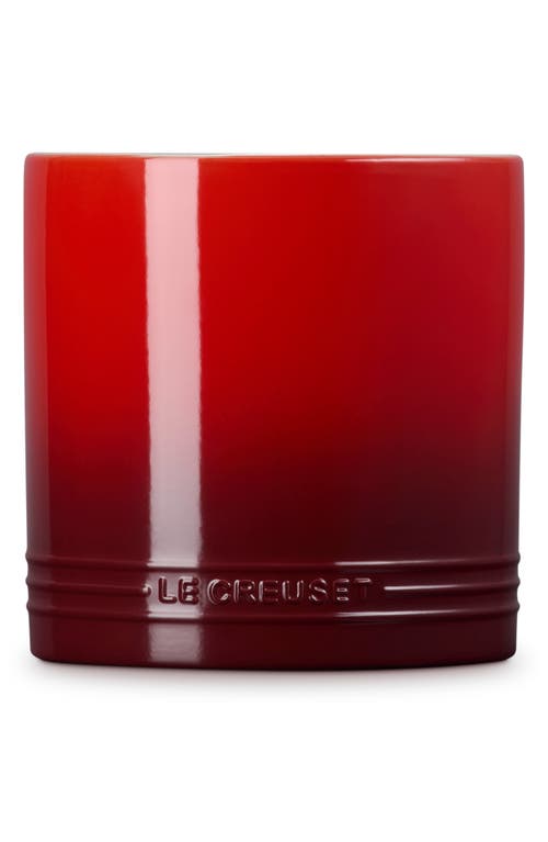 Le Creuset Signature Stoneware Utensil Crock In Red