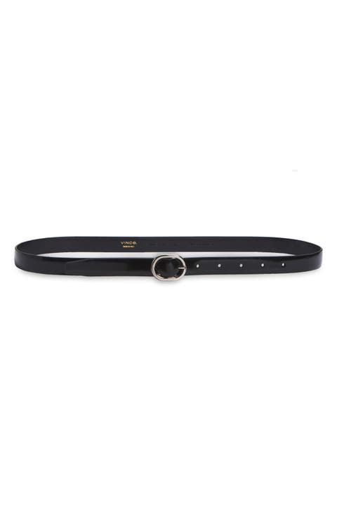 Spazzolato Leather Belt