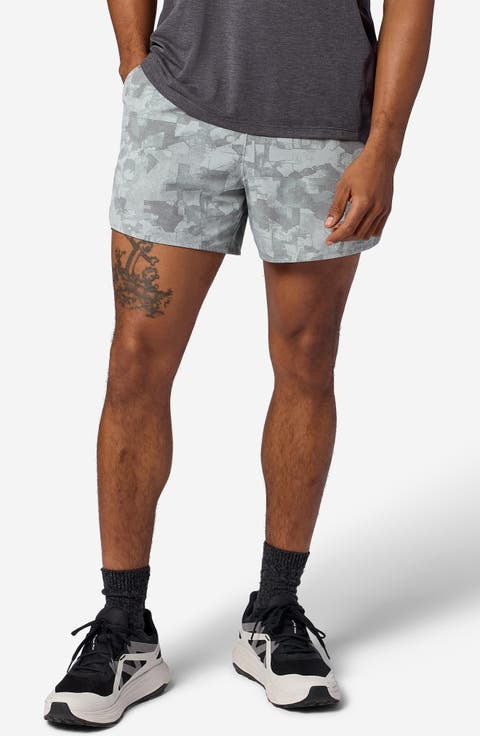 Unpaved Lined Active Drawstring Shorts