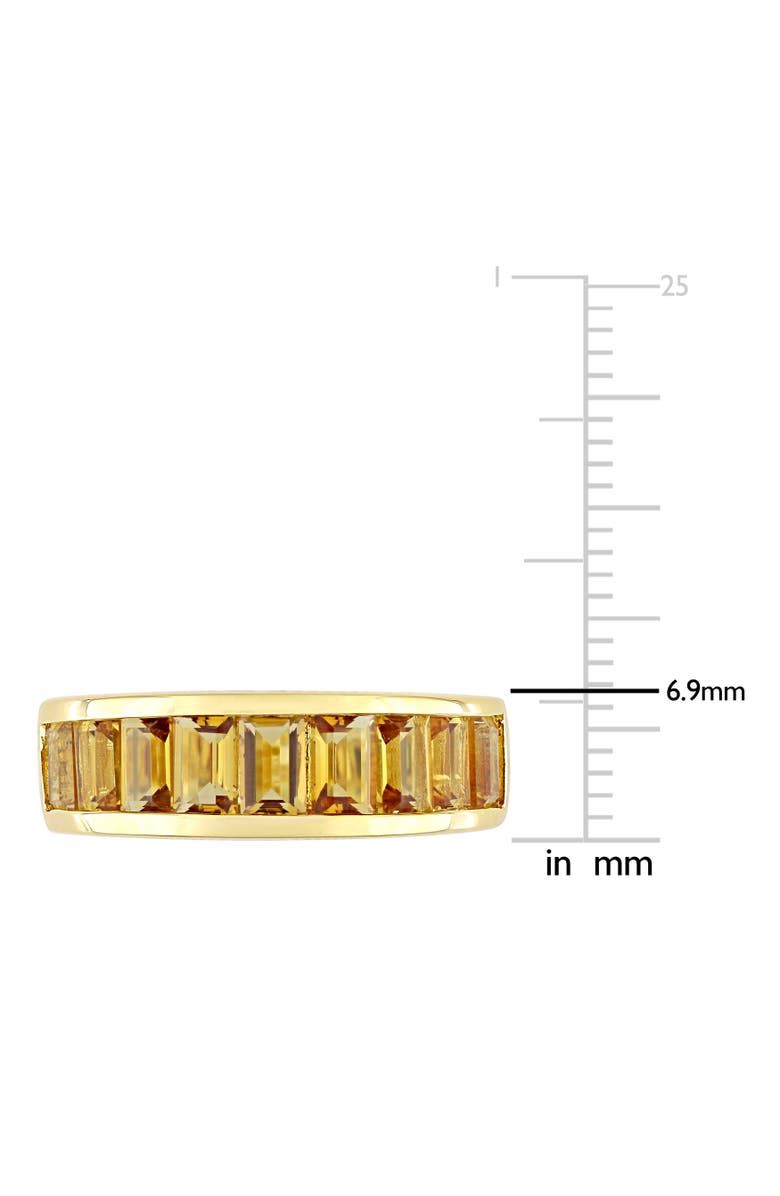 Julianna B. Citrine Anniversary Band Ring, Alternate, color, Citrine