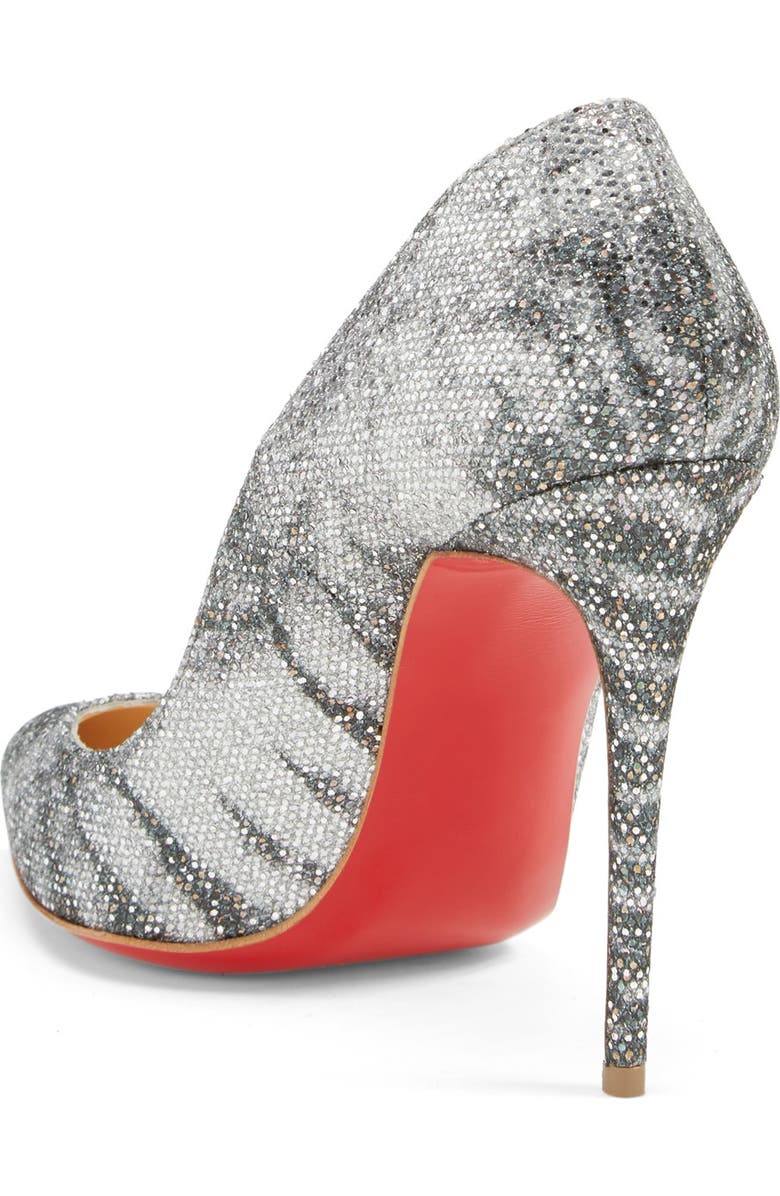 Christian Louboutin 'Pigalle Follies' Pointy Toe Pump, Alternate, color,