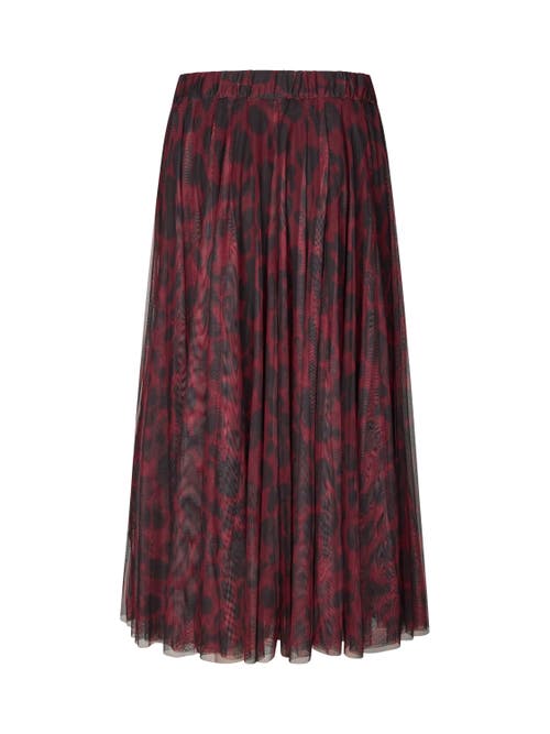 Masai Copenhagen Mascarlet Skirt In Burgundy