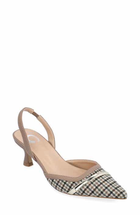 Journee Collection Nellia Slingback Pointed-Toe Pump