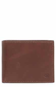 Johnston & Murphy Hunter Glazed Leather Bifold Wallet