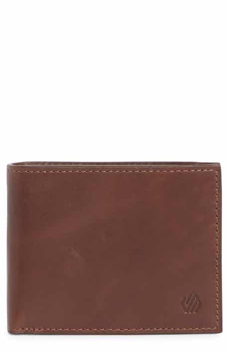 Johnston & Murphy Hunter Glazed Leather Bifold Wallet