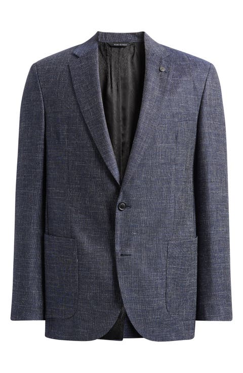 Rudy Slim Fit Solid Wool Blend Sport Coat