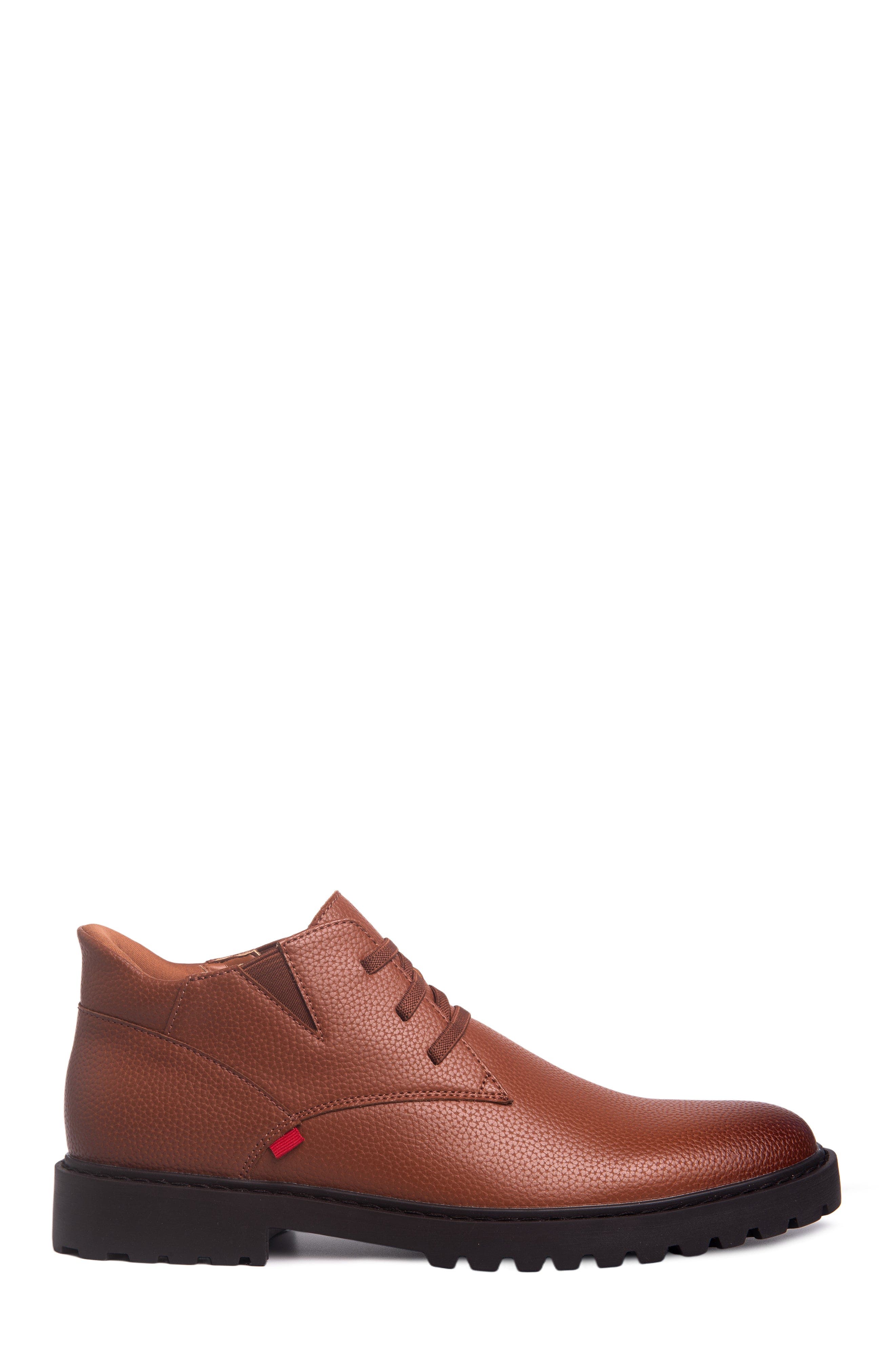 Clark Road Hands Free Technology Leather Laceup Chukka Boot, Alternate, color, Cognac Grainy Leather