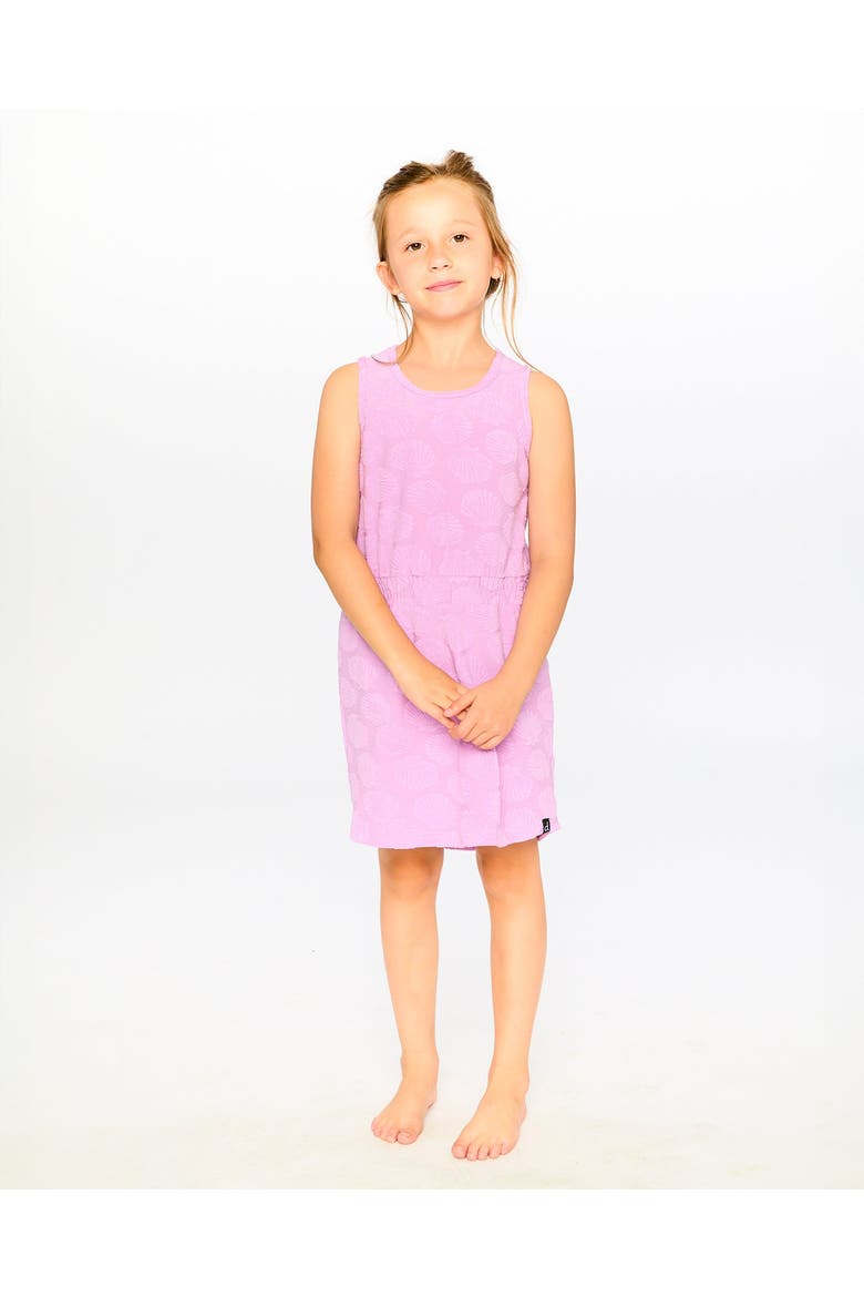 Sleeveless Terry Cloth Beach Dress, Alternate, color, Lilac
