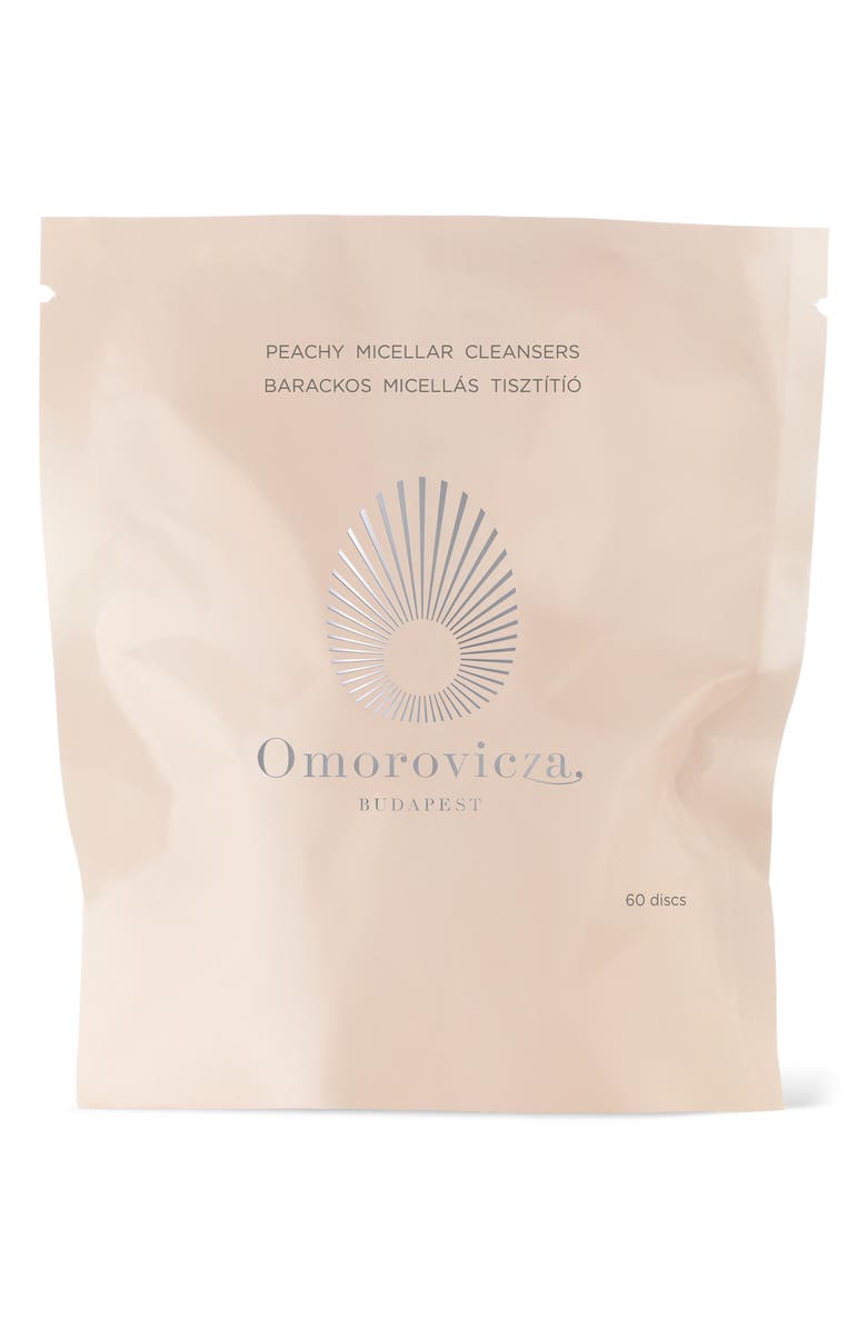 Omorovicza Peachy Micellar Cleansing Pads, Alternate, color, 