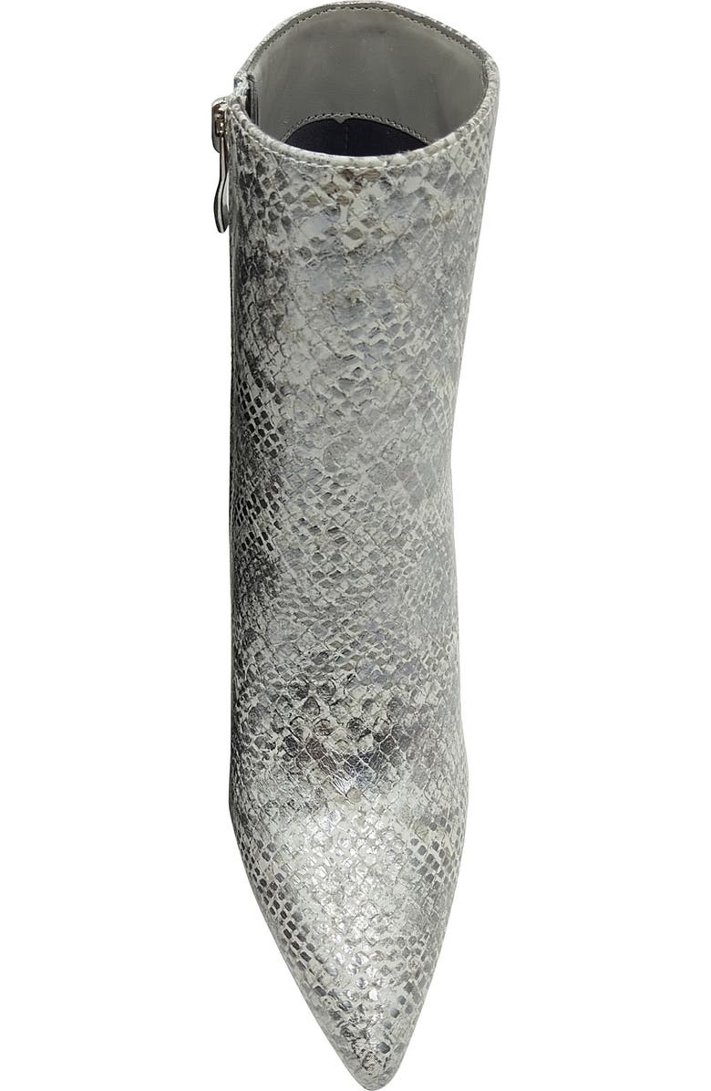 NINETY UNION Gia Triangle Heel Bootie, Alternate, color, Silver