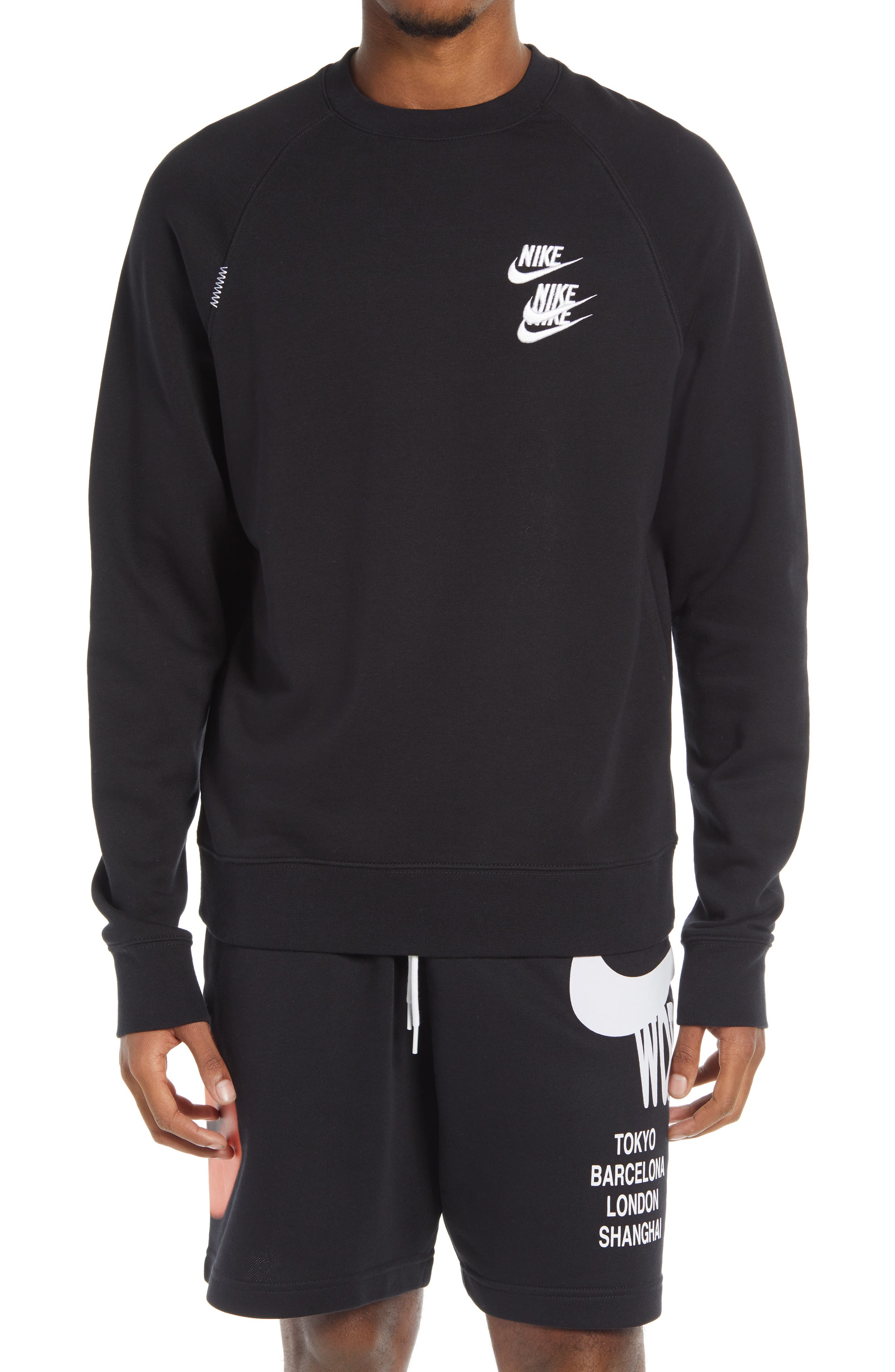 nike world tour crew sweatshirt