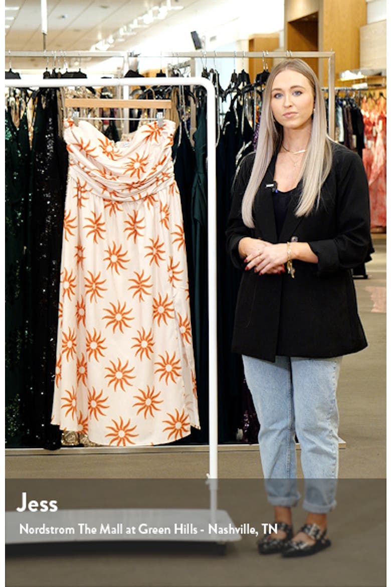 Ryder Strapless Midi Dress video