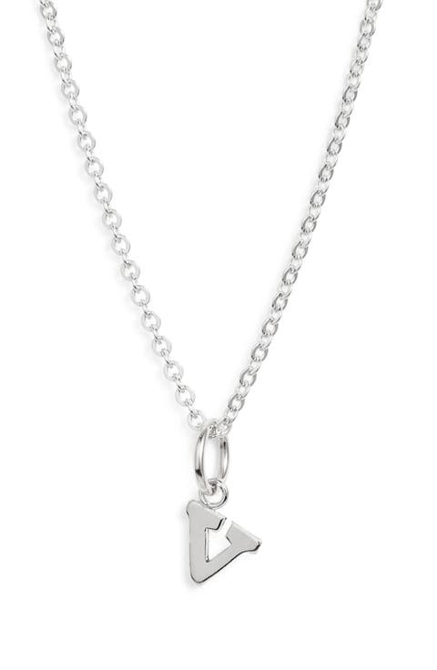 Initial Pendant Necklace