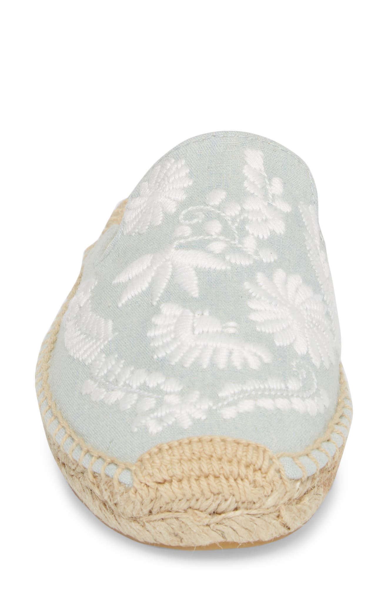 Soludos Ibiza Embroidered Espadrille Loafer Mule, Alternate, color, 