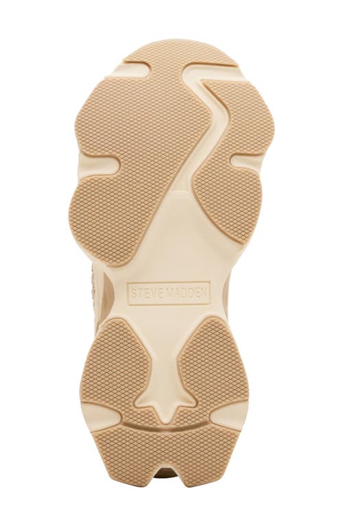 Steve Madden Kids' Jsolace Sneaker In Gold