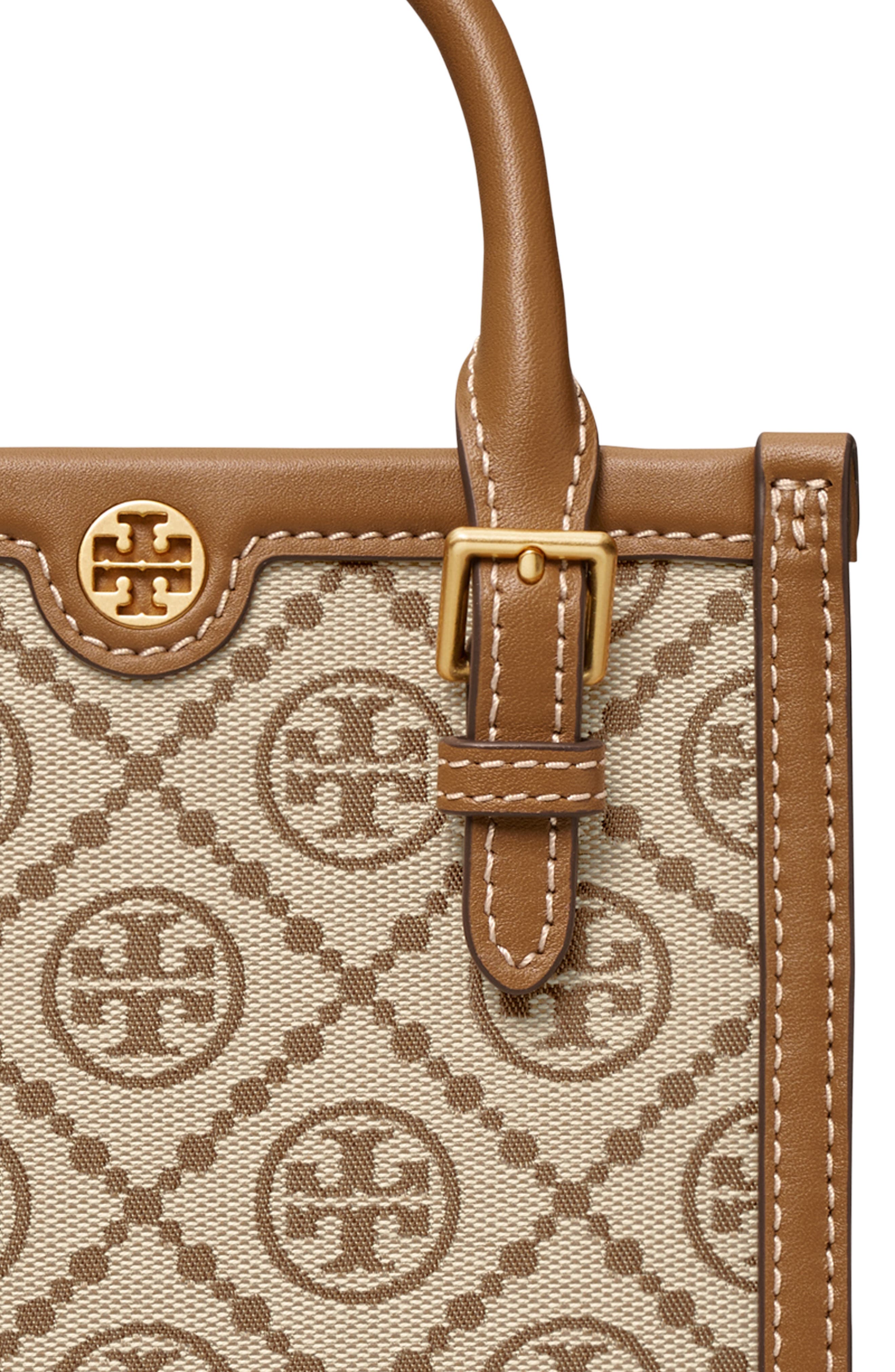 Tory Burch T Monogram Jacquard Mini Tote, Alternate, color, 