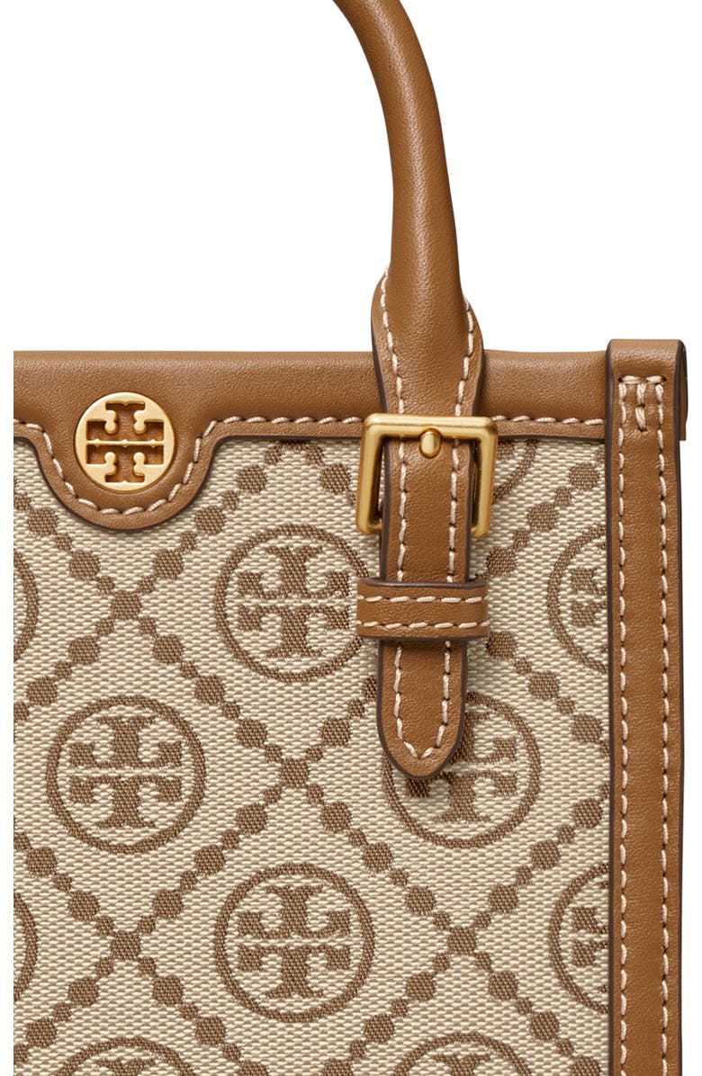 Tory Burch T Monogram Jacquard Mini Tote, Alternate, color,
