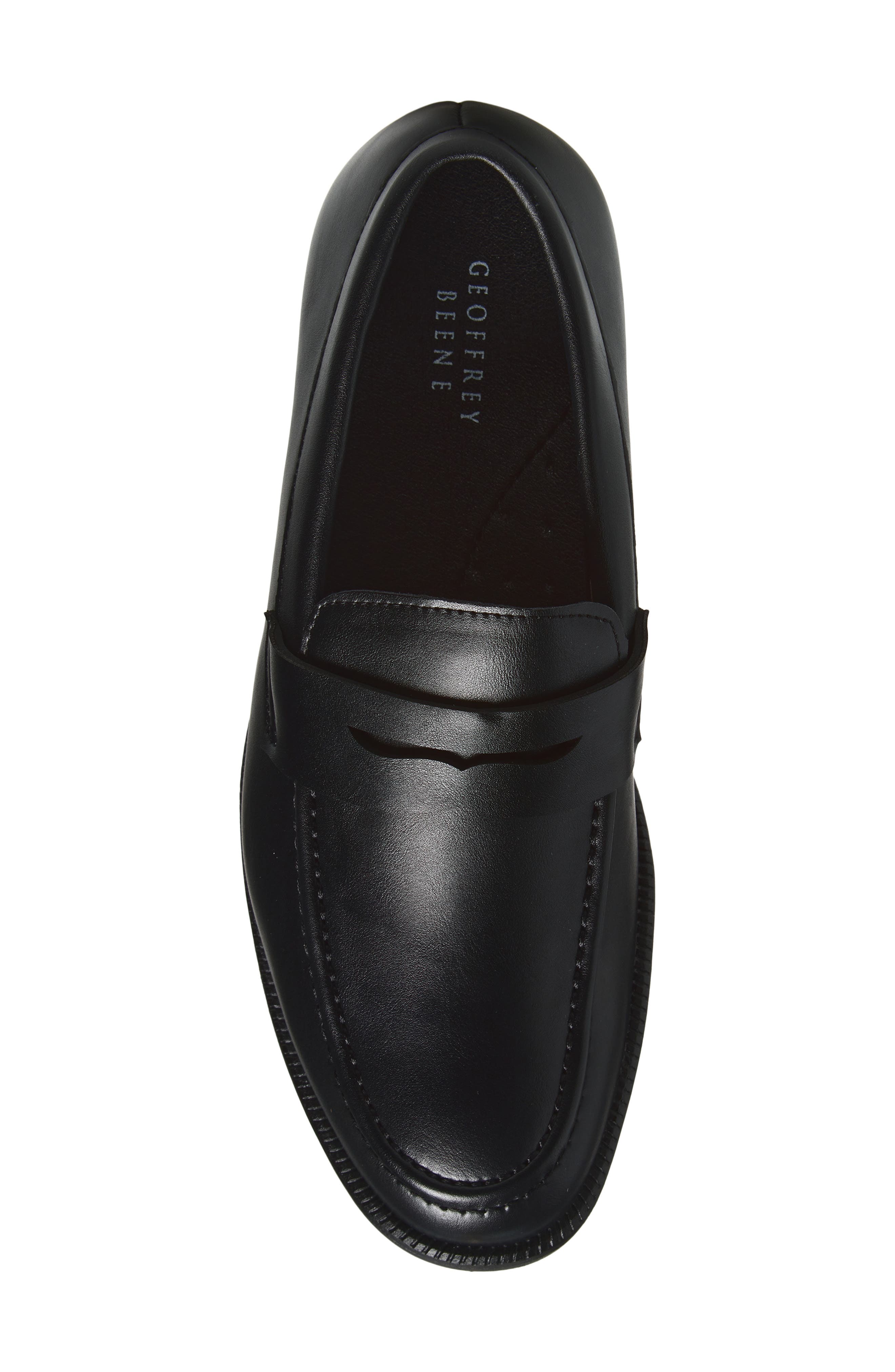 GEOFFREY BEENE Kids' Penny Loafer, Alternate, color, Black