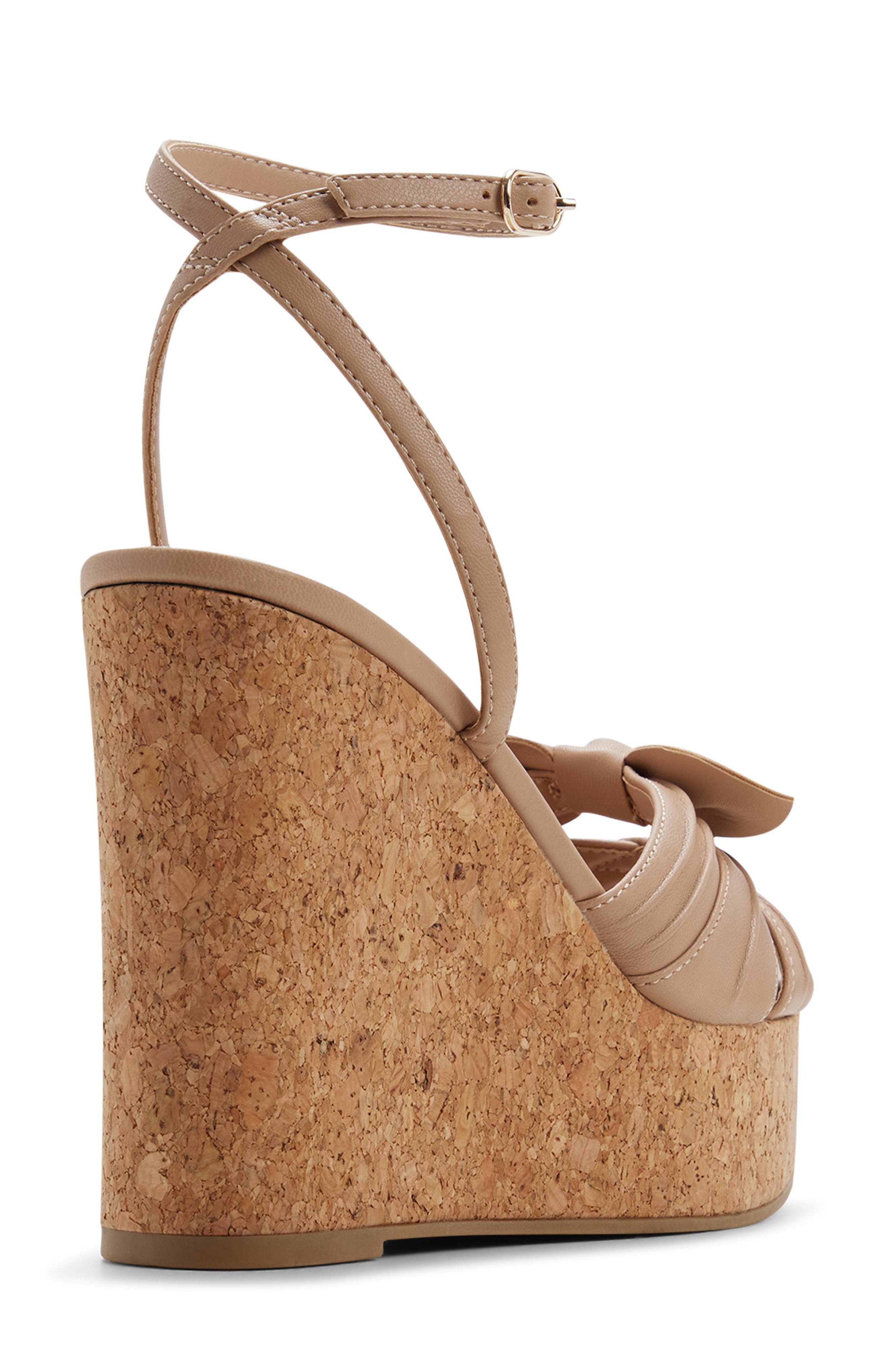 Tainah Ankle Strap Platform Wedge Sandal - image 4
