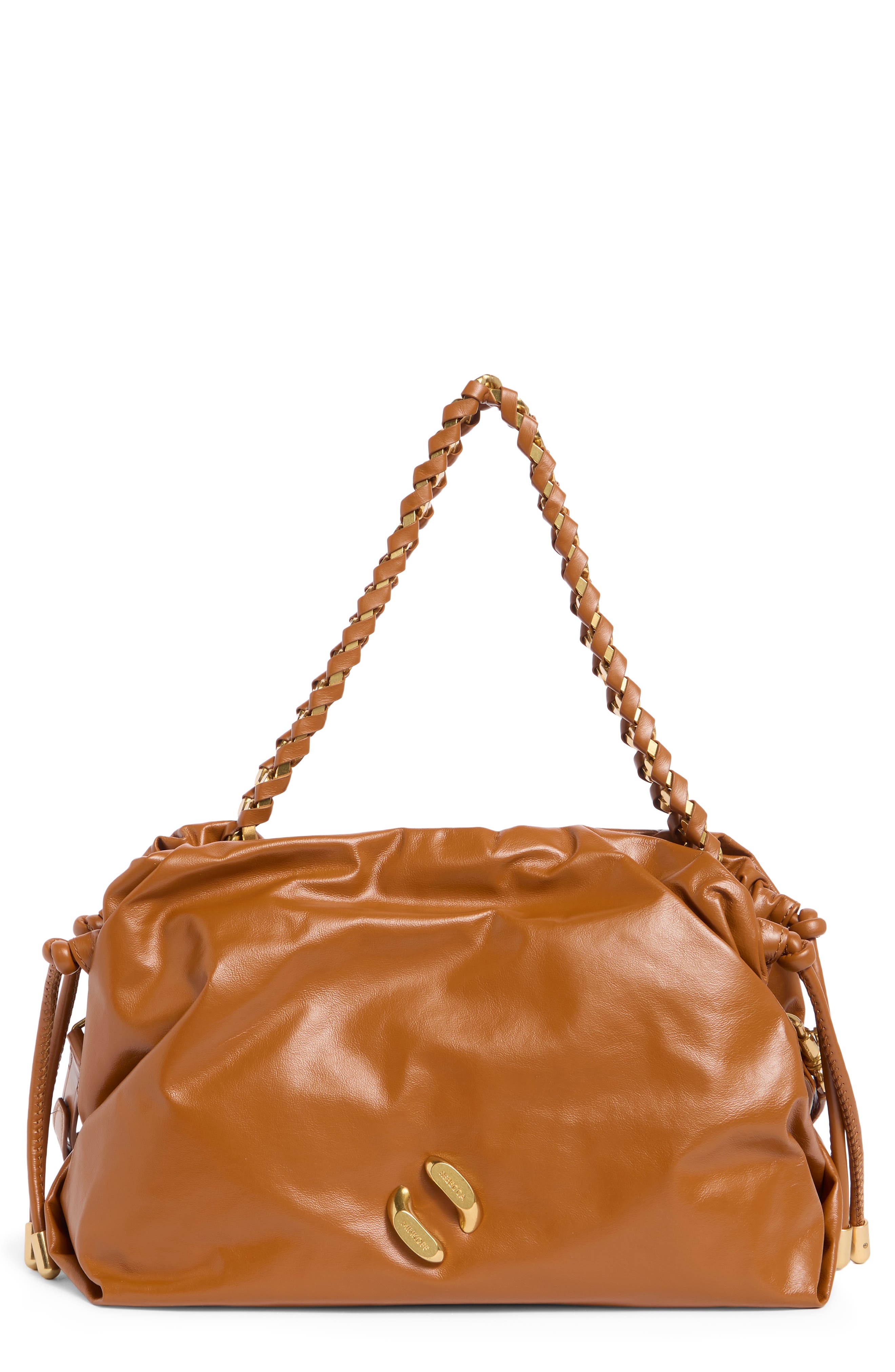 Zero Gravity Leather Shoulder Bag, Main, color, LOUNGE