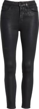 L'AGENCE Coated High Waist Skinny Jeans