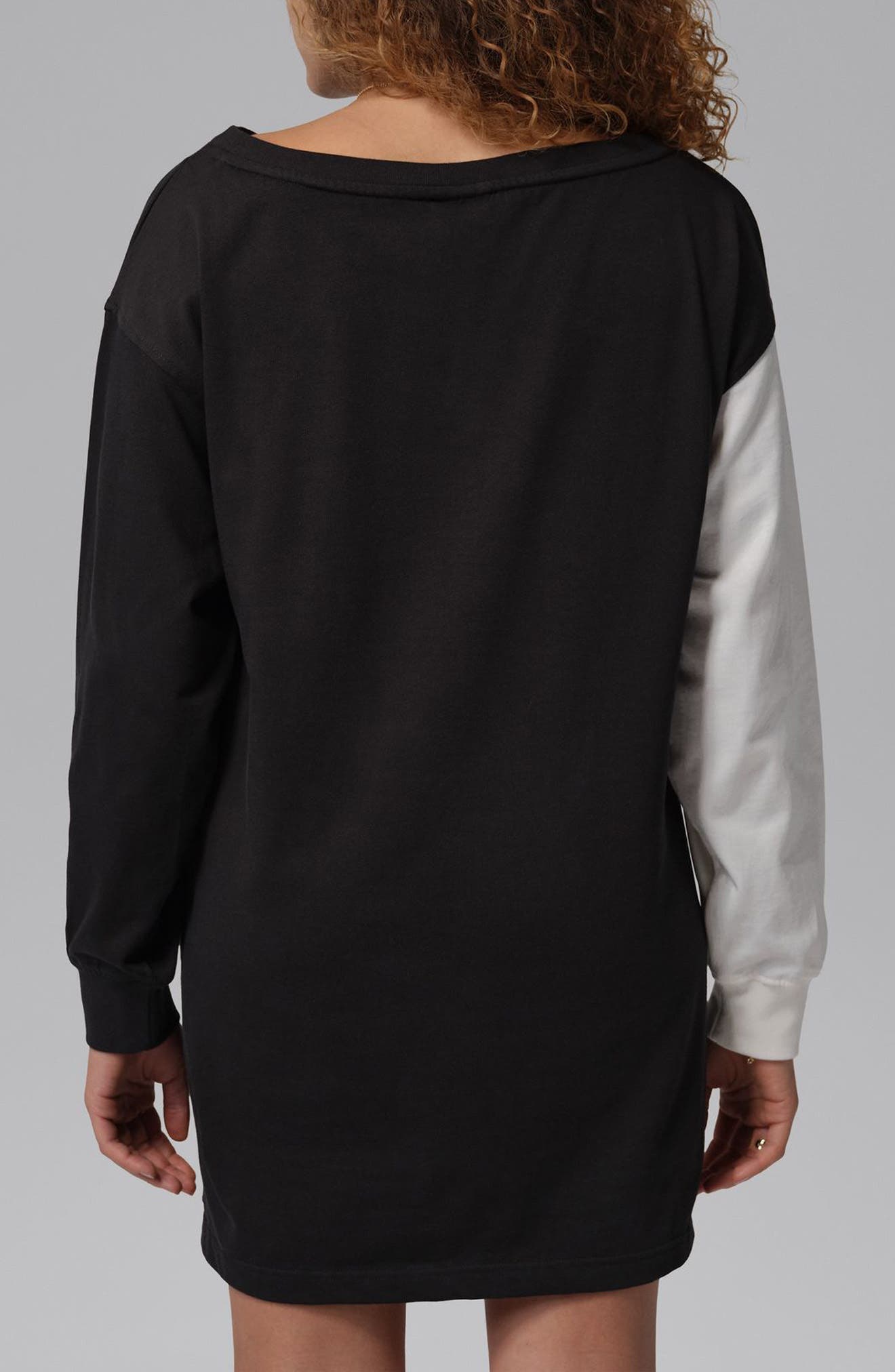 Flight Graphic Cotton Sweatshirt Dress - image 2