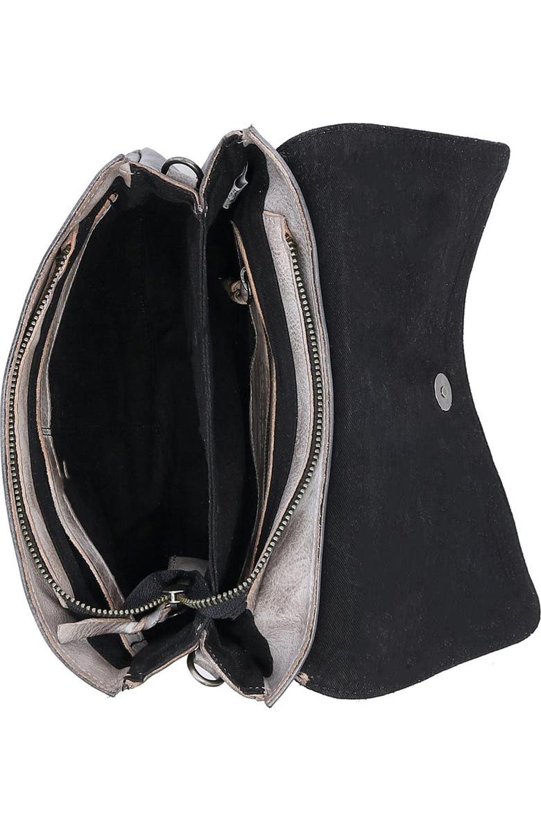 Bed Stu Cleo Handbag, Alternate, color, Black Icicle Rustic