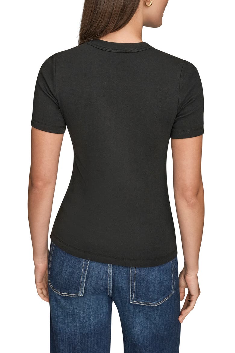 Crewneck Top, Alternate, color, BLACK