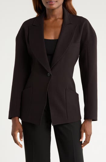 STAUD Cole Blazer in Black at Nordstrom Rack, Size 8