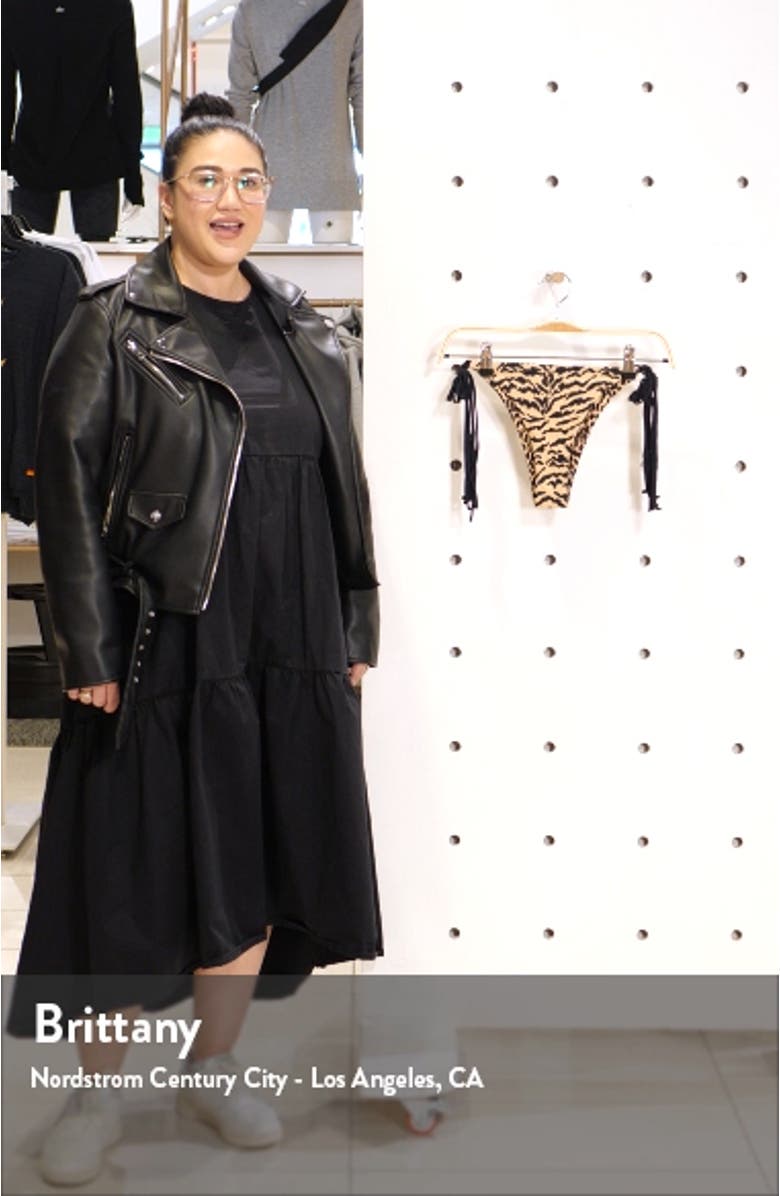 Animal Reversible Bikini Bottoms, sales video thumbnail