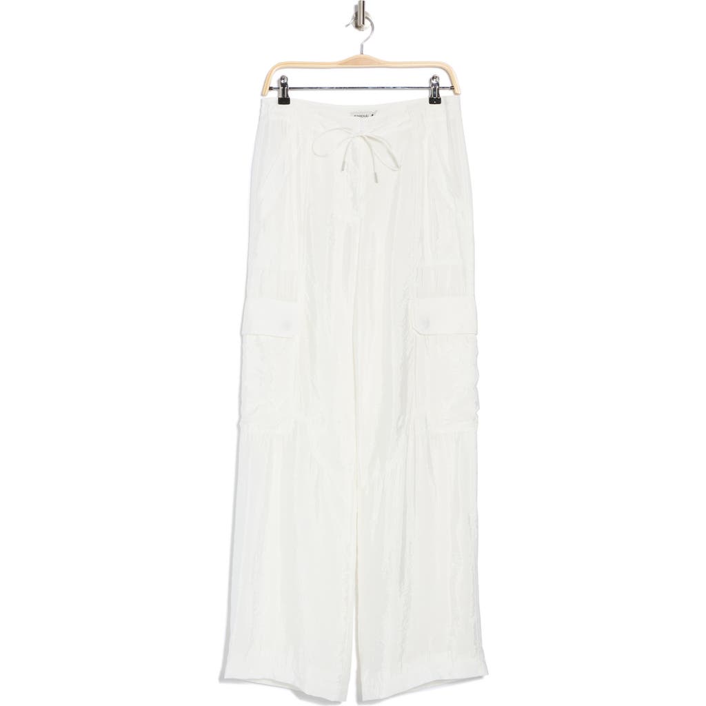 Simkhai Aurora Parachute Utility Pants In White